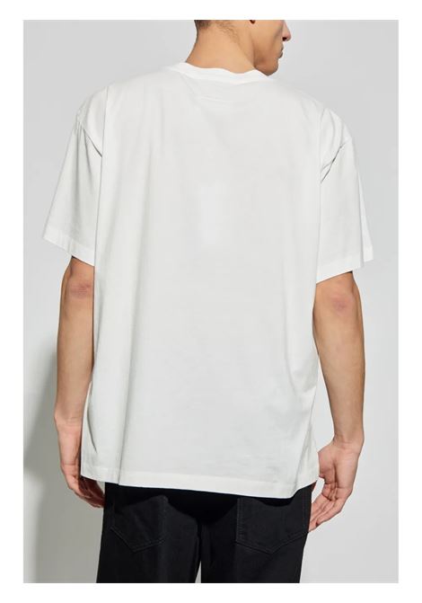 t-shirt con toppa uomo bianca MM6 MAISON MARGIELA | SH0GC0033 S24312101